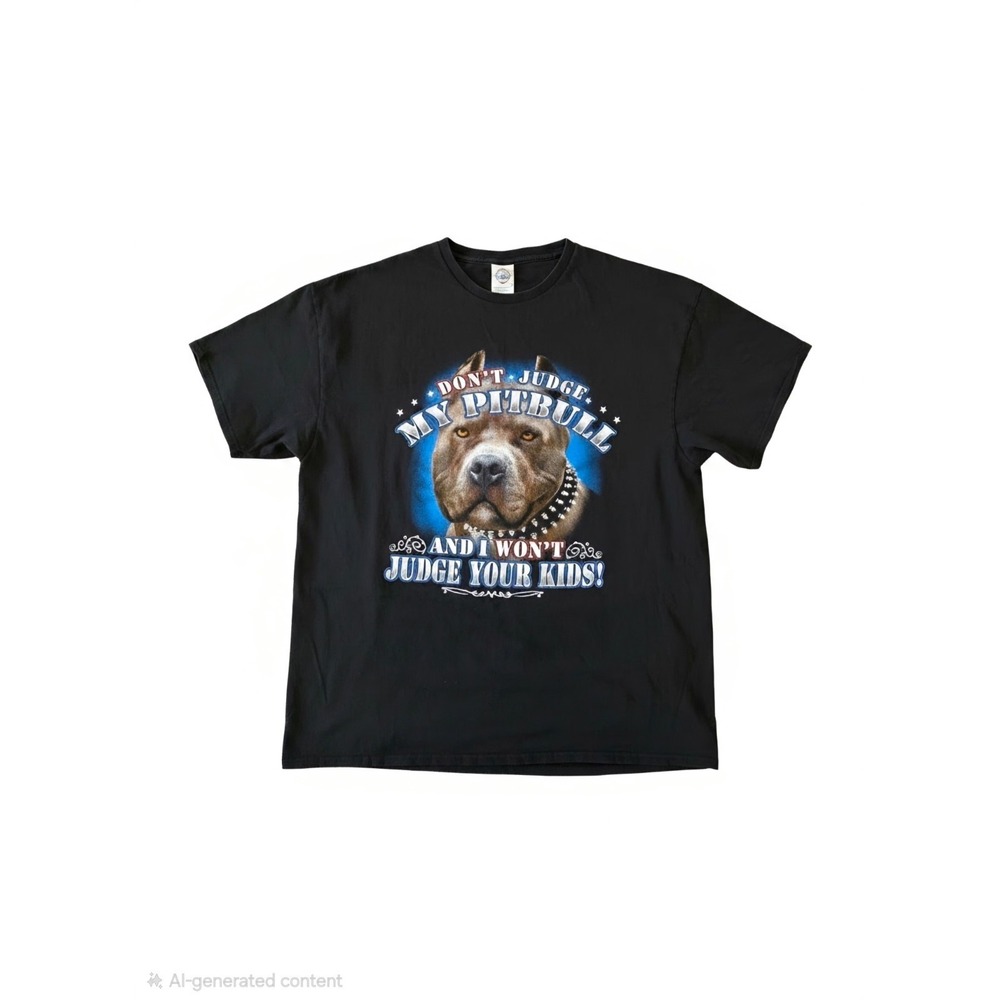 Don't judge my pitbull xl shirt